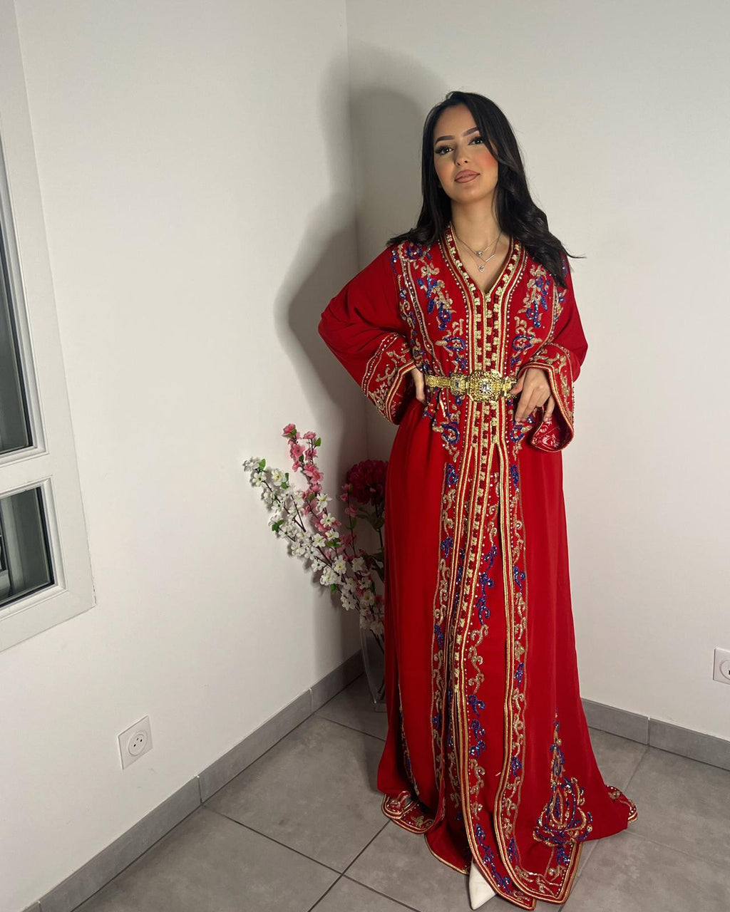 Caftan Coquelicot Royal