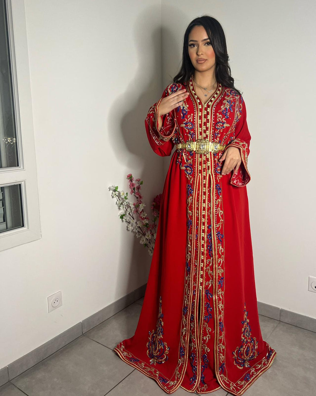 Caftan Coquelicot Royal