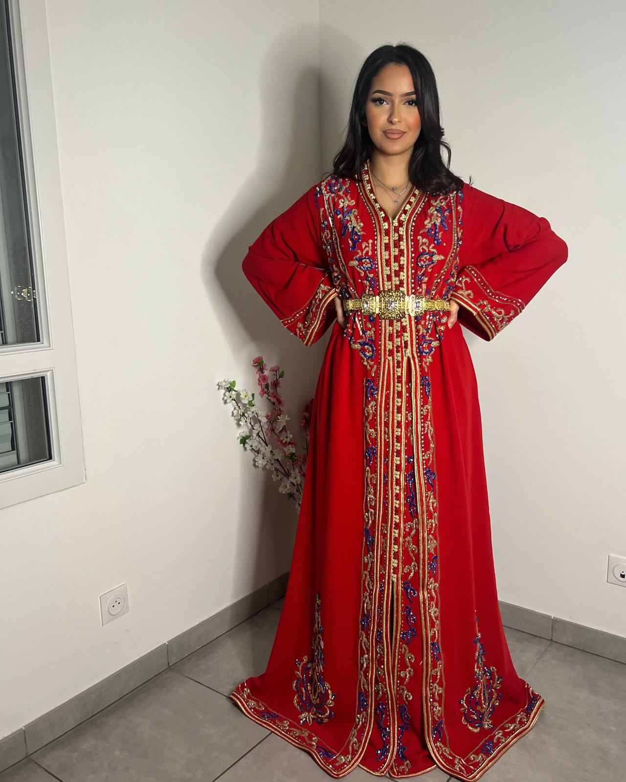 Caftan Coquelicot Royal