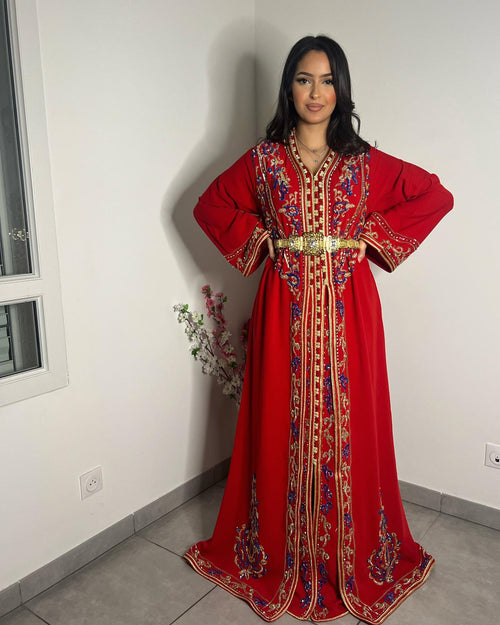 Caftan Coquelicot Royal