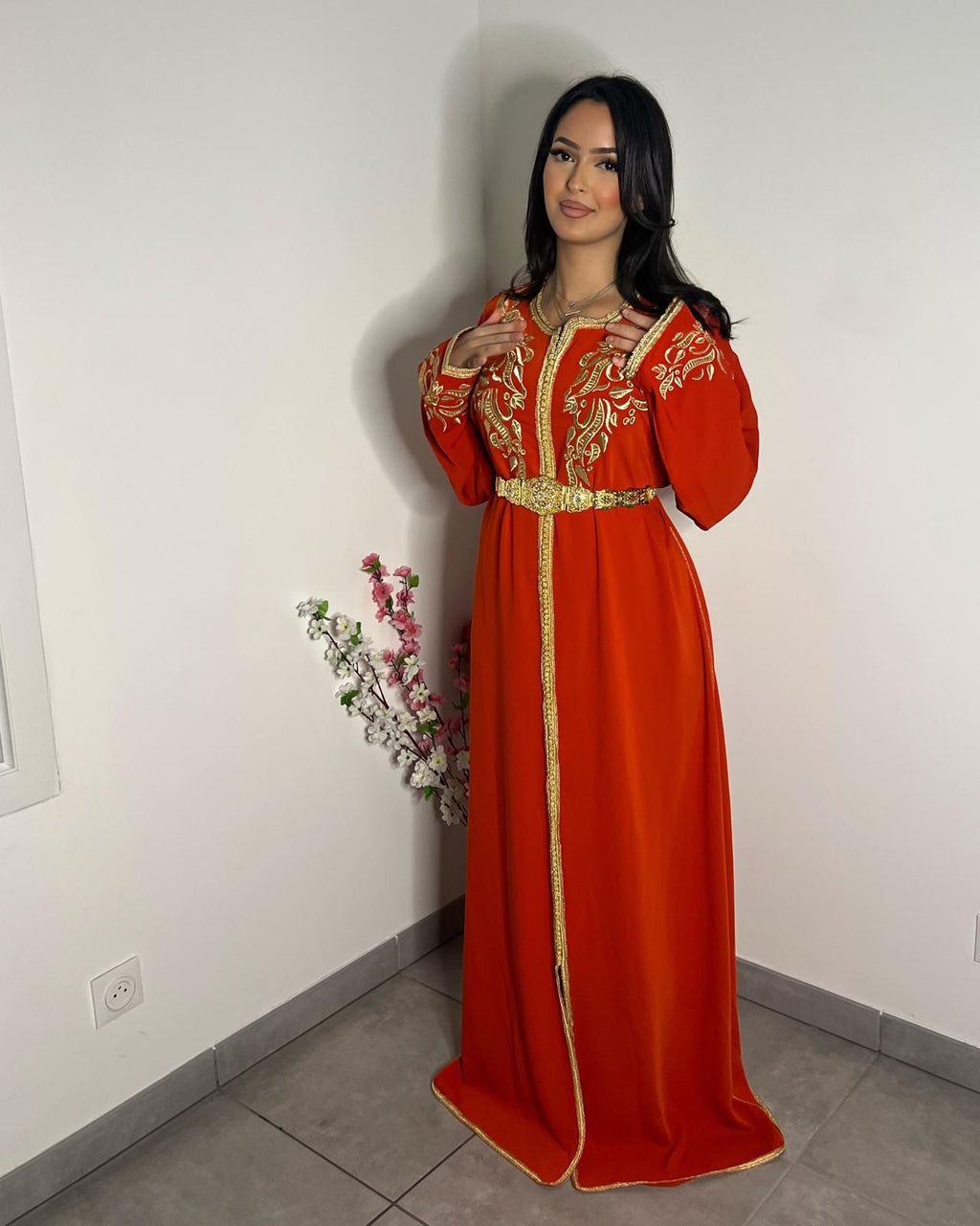 Caftan Grenade Dorée