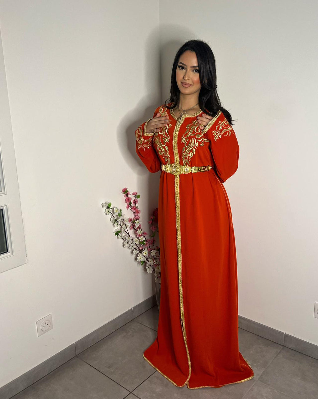 Caftan Grenade Dorée