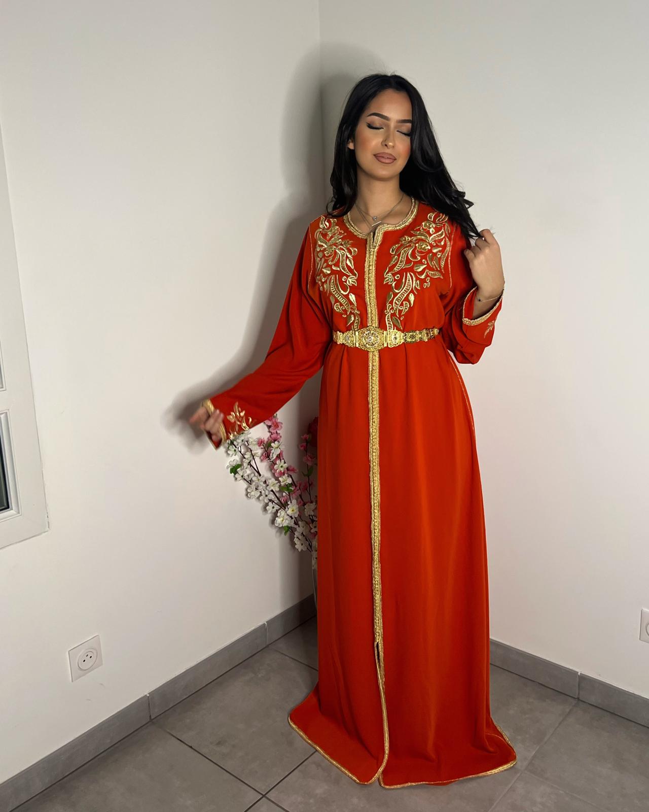 Caftan Grenade Dorée