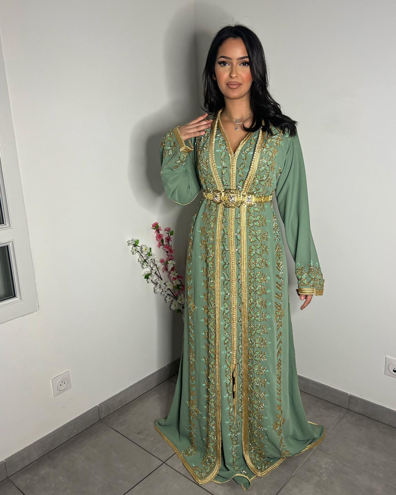 Caftan Jade Doré