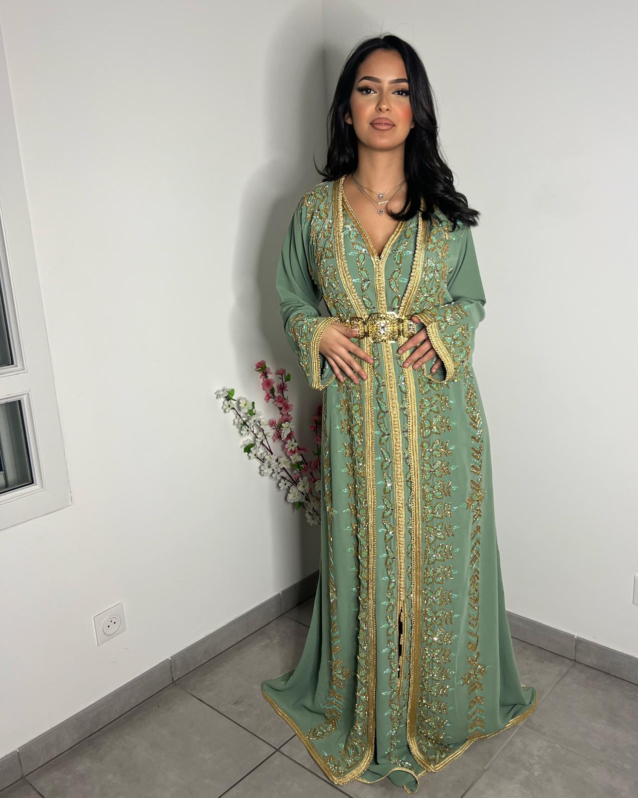 Caftan Jade Doré