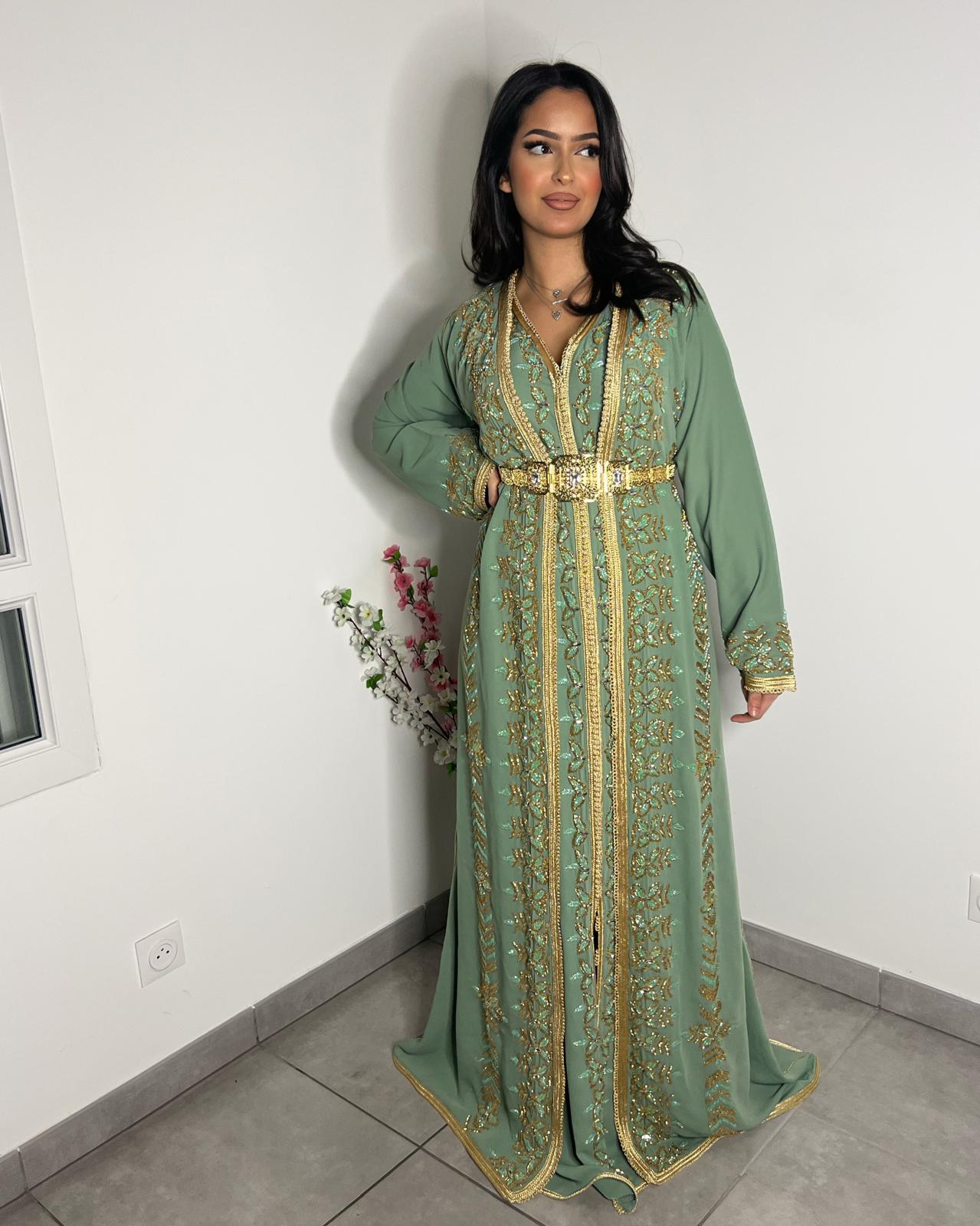 Caftan Jade Doré