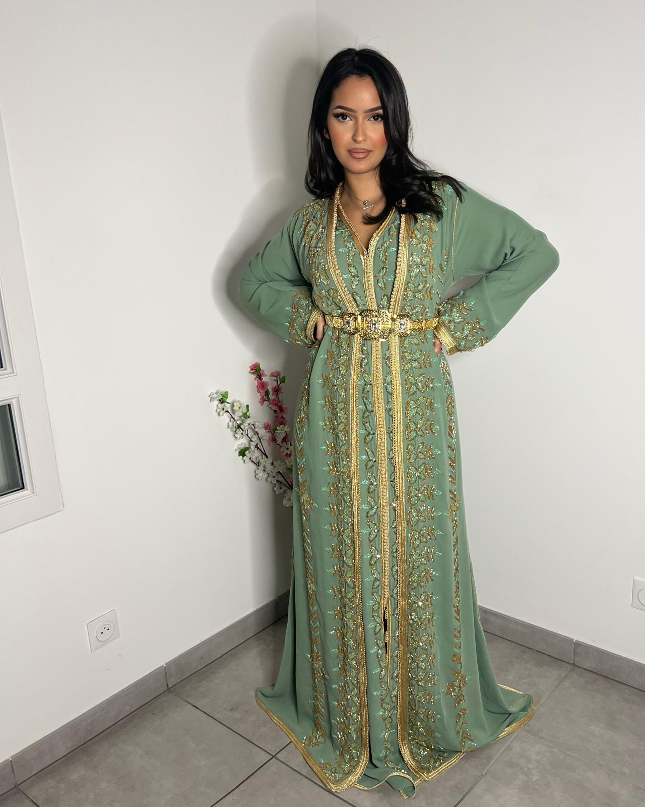 Caftan Jade Doré